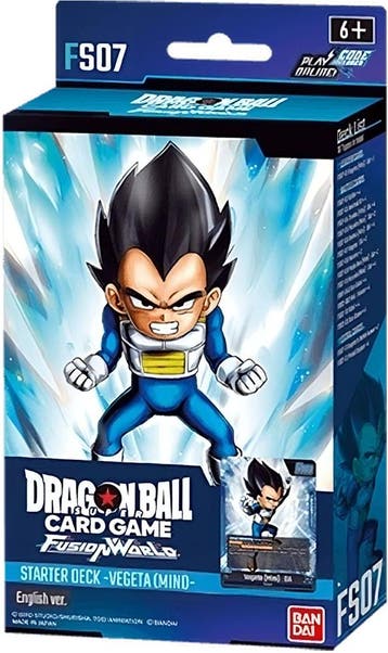 Dragon Ball SCG - Fusion World 7 Starter Deck - Vegeta Mini, Hobby en Vrije tijd, Verzamelkaartspellen | Overige, Verzenden, Nieuw