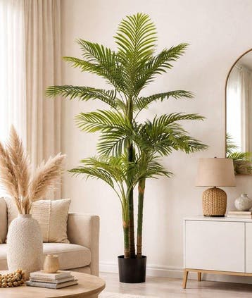 Decoratief ornament - Europa - XL Palm 180 cm met pot