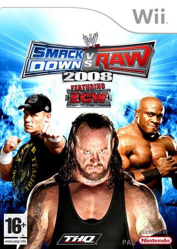 Wii WWE SmackDown vs. Raw 2008, Verzenden, Zo goed als nieuw