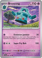 Bronzong 069/162 reverse holo Temporal forces, Ophalen of Verzenden, Nieuw, Losse kaart, Foil