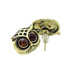 Fako Bijoux - Oorbellen - Steker - Uiltjes - Retro - Brons -, Verzenden, Nieuw