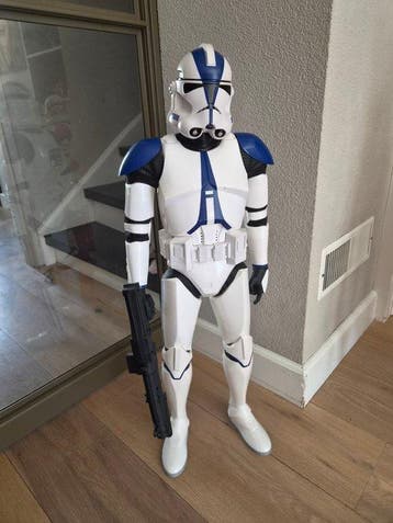 Star Wars - 501st clone trooper 80 cm with gun- jakks, Verzamelen, Nieuw