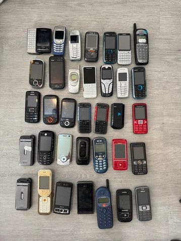 Nokia, Motorola, Sharp, Samsung, LG, Philips, Sony Ericsson, Nieuw