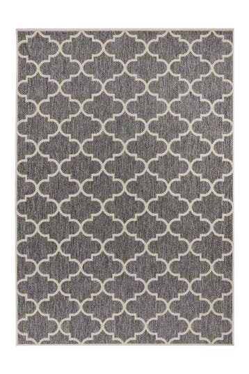 Sisal Vloerkleed | Casa | Geometrisch | Zilver | 120x170 cm, Verzenden, Nieuw