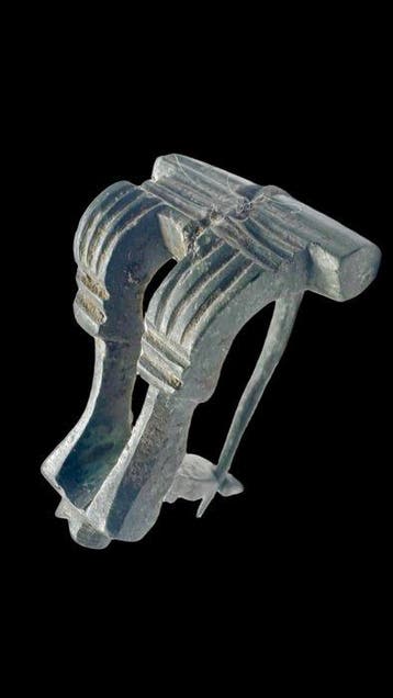 Oud-Romeins Brons Fibula (Zonder minimumprijs)