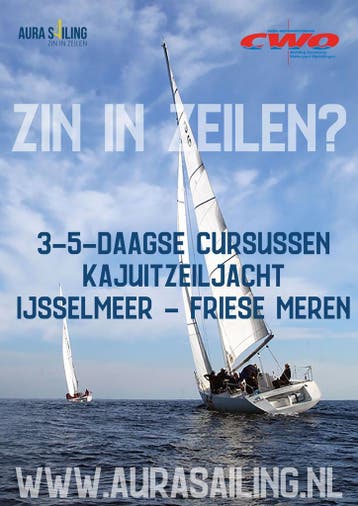 Leer zeilen in de zomervakantie! IJsselmeer, Friese Meren, Nieuw