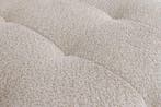 Moderne grote bank ROYAL 295 cm champagne beige Bouclé lente, Ophalen of Verzenden, Nieuw