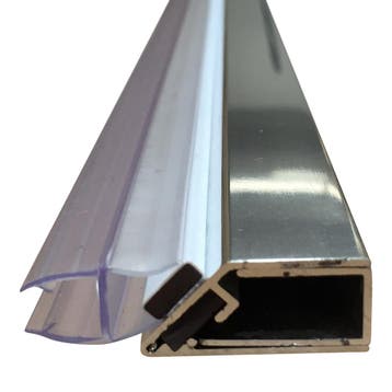 SALE - Magneetstrip muur 200 cm - Gepolijst aluminium, Ophalen of Verzenden, Nieuw