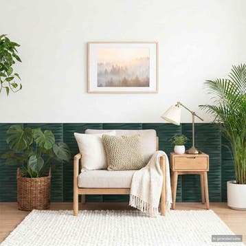 vidaXL Wandpanelen 24 st 50 x 50 cm Steen Groen XPS Schuim, Doe-het-zelf en Verbouw, Verzenden, Nieuw