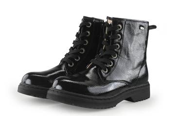 Barbarella Veterboots in maat 36 Zwart, Verzenden, Zwart, Overige typen, Zo goed als nieuw