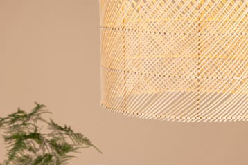 Hanglamp - Zack - 45 cm - Riet - Jörn, Verzenden, Nieuw