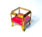 Sieradendoos - Bruidsdoos - Glas, Messing, Nieuw