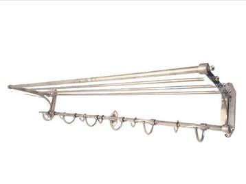 Kapstok - Vernikkeld messing - 101 cm 4,2 kg