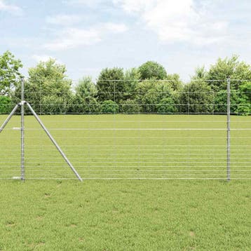 vidaXL Wilde Hek Warm Verzinkt 1000 x 120 x 0,18 cm IJzer, Verzenden, Nieuw, IJzer