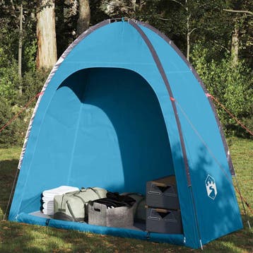 vidaXL Opbergtent waterdicht blauw, Verzenden, Nieuw, Tot en met 2
