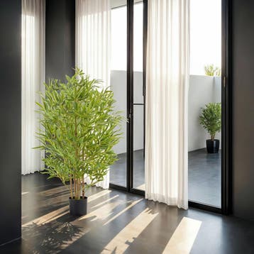 Kunst bamboeboom Bambosa, realistische textuur - 120 cm, Huis en Inrichting, Verzenden