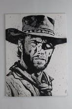 Clint Eastwood - The Good the Bad and the Ugly - Handpainted, Nieuw