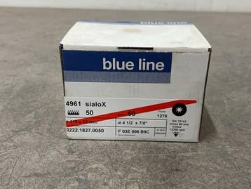Veiling - 6x Blue Line schuurschijf ø115mm 50-pack, Nieuw