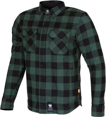 Merlin Sherbrook D30 Zwart Groen Single Layer Motorshirt, Nieuw met kaartje, Jas | textiel, Merlin, Heren