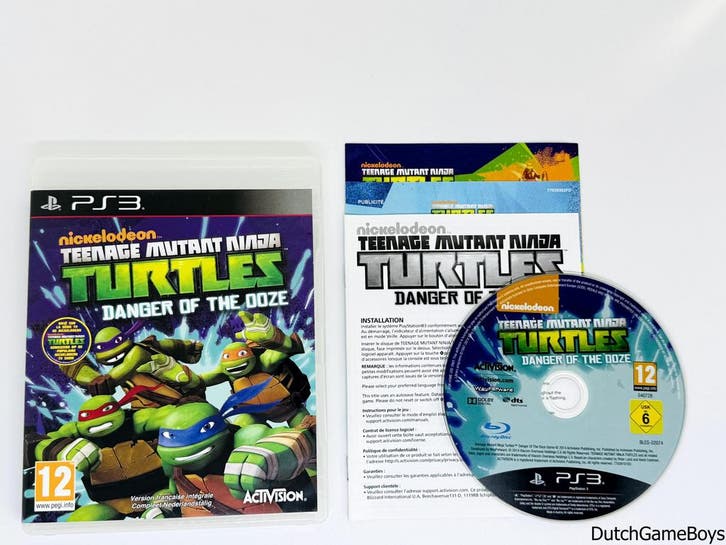 Playstation 3 / PS3 - Teenage Mutant Ninja Turtles - Danger, Spelcomputers en Games, Games | Sony PlayStation 3, Gebruikt, Verzenden