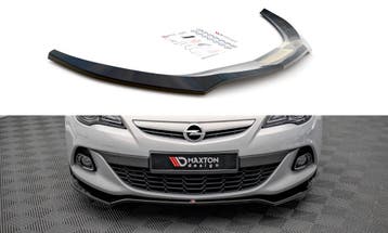 Voorspoiler V.2 Opel Astra J GTC OPC-Line Maxton Glans Zwart, Ophalen of Verzenden, Nieuw