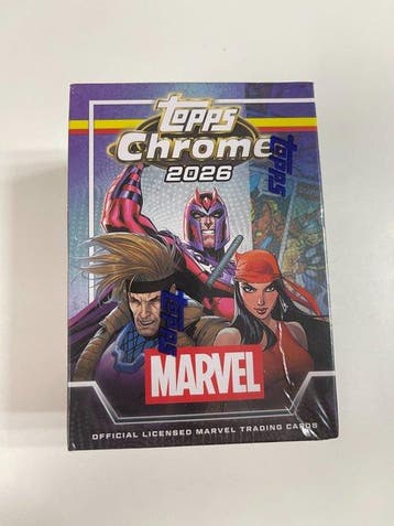 Topps - 1 Box - Topps Chrome 2026 Marvel Box, Nieuw