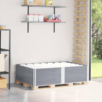 vidaXL Palletopzetranden 2 st 150x100 cm massief grenenhout, Verzenden