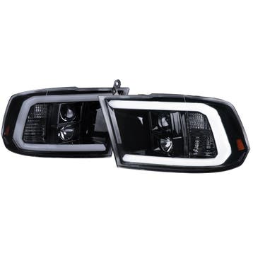 SK-Import Koplampen Black Housing Smoke Dodge Ram, Ophalen of Verzenden, Nieuw, Dodge