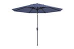 Madison Paros 2 parasol 300 cm. - Safier Blue, Tuin en Terras, Verzenden, Nieuw, Stokparasol, Kantelbaar