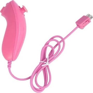 Wii Nunchuk Roze (Third Party) (Wii Accessoires), Ophalen of Verzenden, Zo goed als nieuw