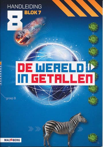 De wereld in Getallen versie 5 Handleiding blok 7 groep 8, Boeken, Verzenden, Nieuw
