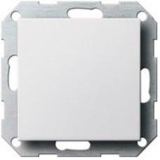 Gira Blindplaat Zuiver wit (hagelwit) MAT 026827, Nieuw, Stopcontact