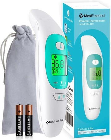 2dekans | Oorthermometer – Koortsthermometer Baby &, Ophalen of Verzenden, Zo goed als nieuw
