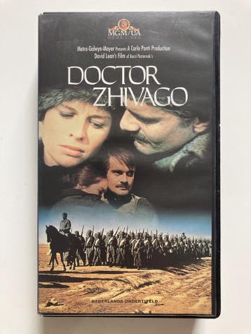 DOCTOR ZHIVAGO (VHS), Verzenden, Gebruikt
