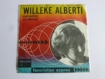 Willeke Alberti - Mijn Dagboek (vinyl single) jf327717, Ophalen of Verzenden, Zo goed als nieuw