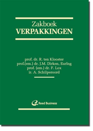 Zakboek Verpakkingen - R. ten Klooster 9789062286058, Verzenden, Gelezen, R. ten Klooster