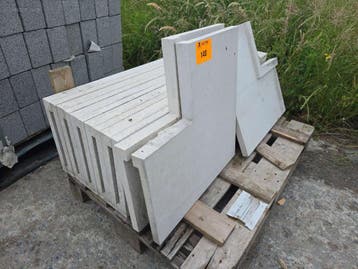 13 stuks Natuurstenen zwembadboorden 10x 1200 x..., Nieuw