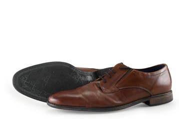 Bugatti Veterschoenen in maat 42 Cognac, Bugatti, Overige kleuren, Verzenden, Zo goed als nieuw