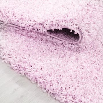 Hoogpolig Vloerkleed | Shaggy | Life | Roze | 240x340 cm, Verzenden, Nieuw