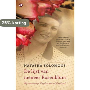 De lijst van meneer Rosenblum - Natasha Solomons, Verzenden, Zo goed als nieuw, Natasha Solomons