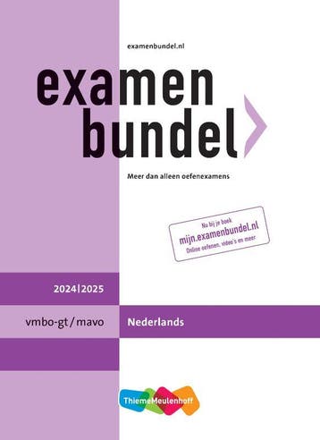 Examenbundel vmbo gtmavo Nederlands 20242025 9789006650716, Boeken, Verzenden, Zo goed als nieuw