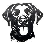 Wanddecoratie metaal hond De labrador retriever, Tuin en Terras, Verzenden, Nieuw