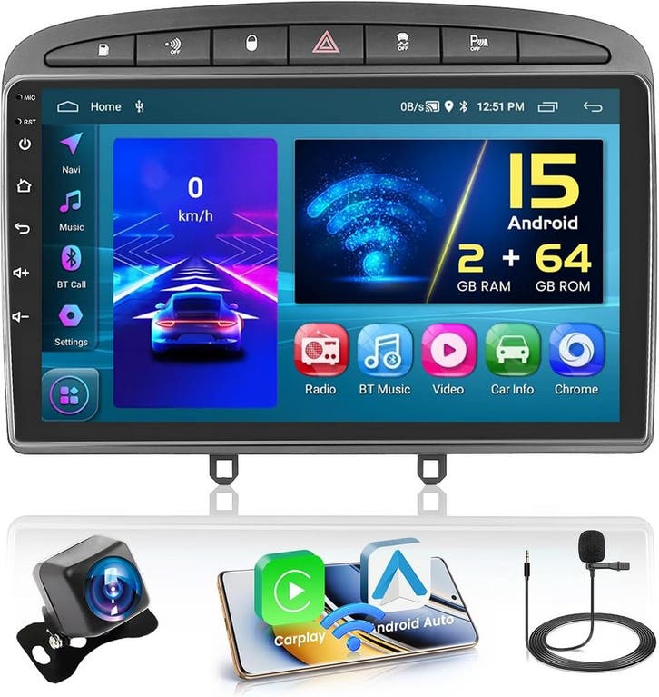Apple CarPlay Autoradio 9-inch | Retourdeal | Laatste stuk!, Auto diversen, Autoradio's, Zo goed als nieuw, Ophalen of Verzenden