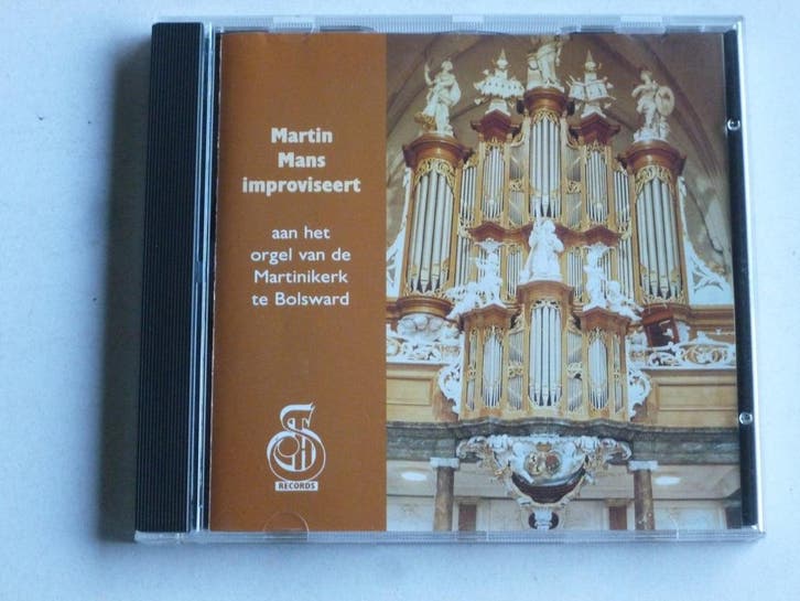 Martin Mans improviseert aan het orgel van de Martinikerk te, Cd's en Dvd's, Cd's | Klassiek, Zo goed als nieuw, Ophalen of Verzenden