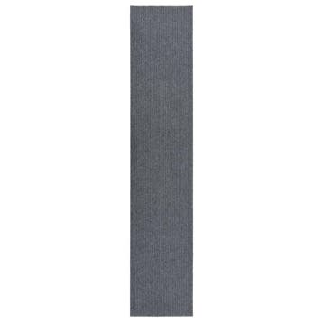 vidaXL Droogloopmat 100x500 cm grijs, Verzenden, Nieuw, Grijs