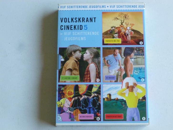 Volkskrant - Cinekid 5 Jeugdfilms (5 DVD), Cd's en Dvd's, Dvd's | Kinderen en Jeugd, Zo goed als nieuw, Ophalen of Verzenden