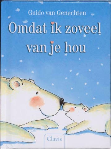 Omdat ik zoveel van je hou - Guido Van Genechten, Boeken, Verzenden, Zo goed als nieuw, Guido Van Genechten