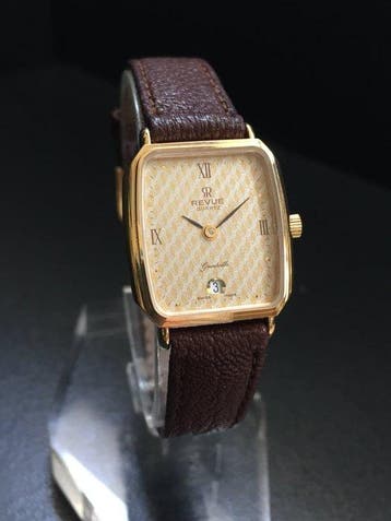 Revue Thommen - Grandville Tank Date Full Genuine - Zonder, Nieuw