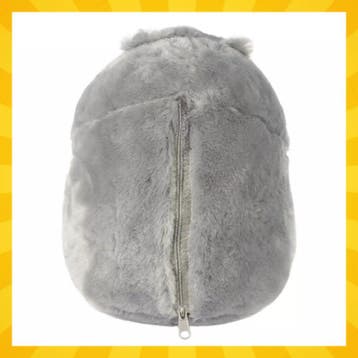 Kruzzel Pluche hamsterkussen met uitneembare fleece deken..., Ophalen of Verzenden, Nieuw