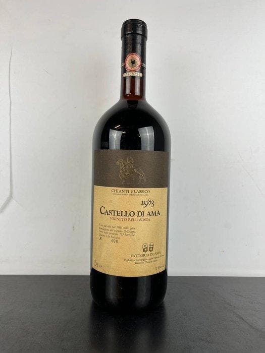 1983 Castello di Ama Vigneto Bellavista - Chianti Classico -, Verzamelen, Wijnen